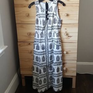 Anthropologie woodblock dress